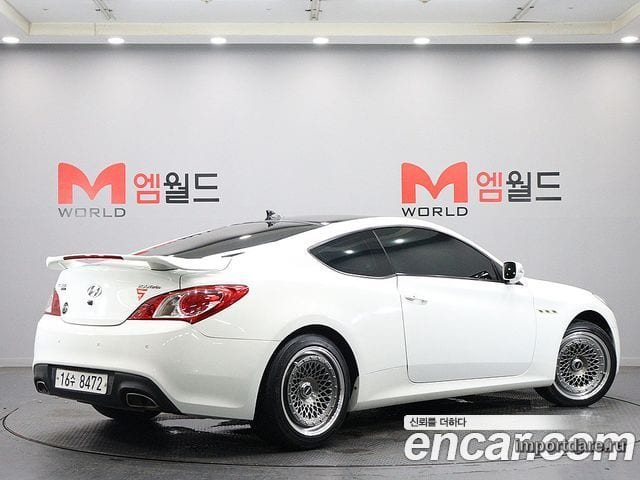 HYUNDAI GENESIS COUPE 2011 — 181 515 км, белый, Корея — под ключ — фото 3