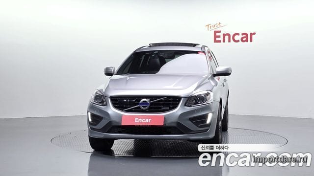 VOLVO XC60 2015 — 76 114 км, серебристо-серый, Корея — под ключ — фото 3