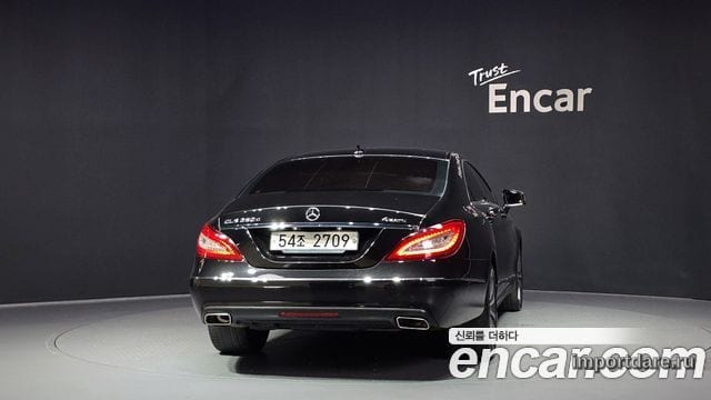MERCEDES-BENZ CLS-CLASS W218 2016 — 102 110 км, чёрный, Корея — под ключ — фото 4