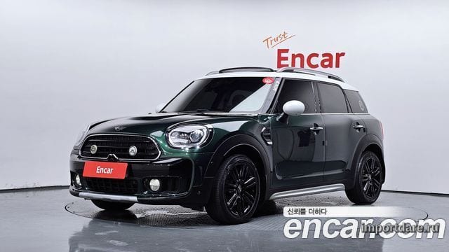 MINI COOPER COUNTRYMAN 2018 — 150 598 км, зелёный, Корея — под ключ — фото 1