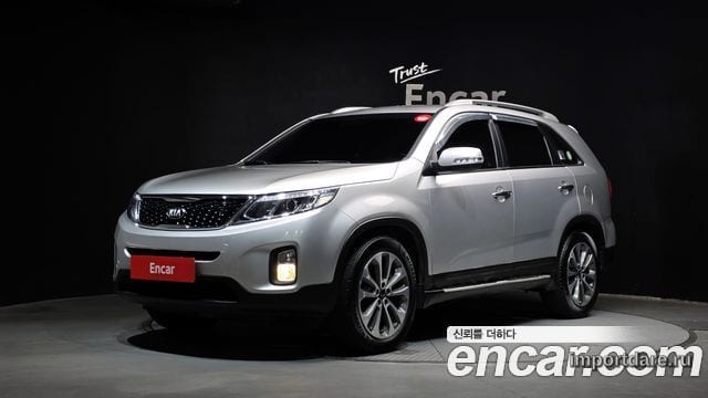 KIA SORENTO R 2014 — 181 557 км, серебристый, Корея — под ключ — фото 1