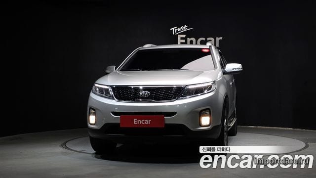 KIA SORENTO R 2014 — 181 557 км, серебристый, Корея — под ключ — фото 3