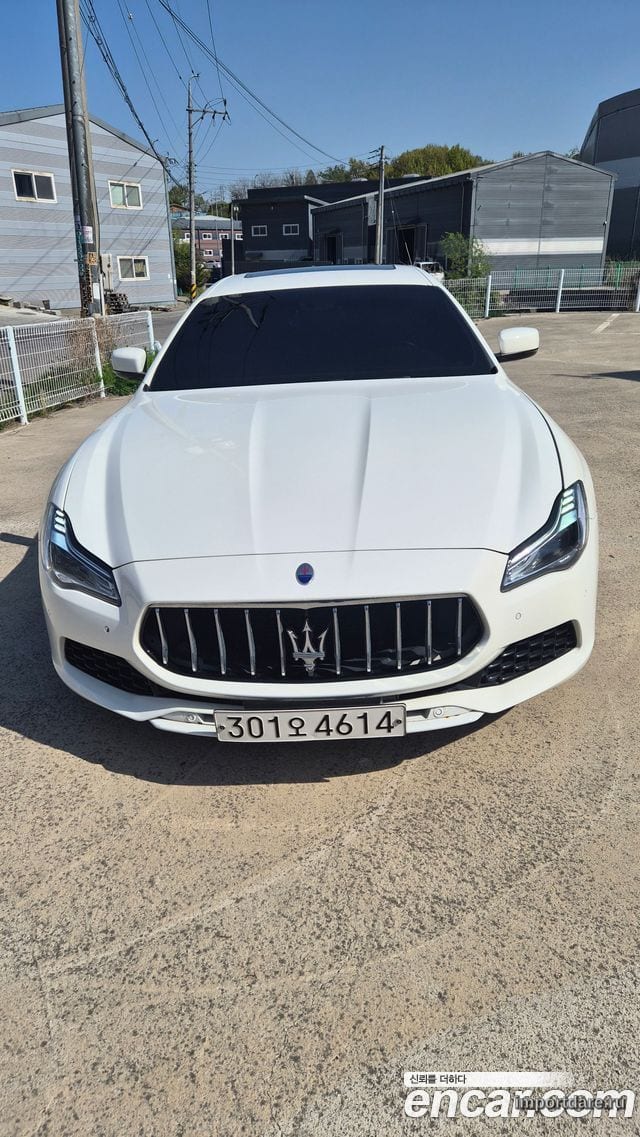 MASERATI QUATTROPORTE 2016 — 168 000 км, Корея — под ключ — фото 1