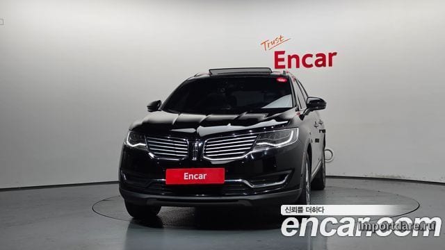 LINCOLN MKX 2018 — 107 289 км, чёрный, Корея — под ключ — фото 3