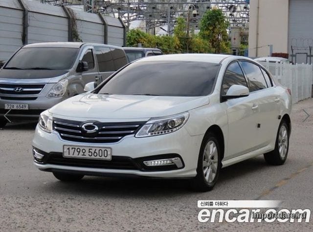 RENAULT KOREA SM5 NOVA 2015 — 48 894 км, белый, Корея — под ключ — фото 2