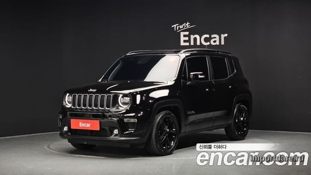 JEEP RENEGADE 2023 — 13 131 км, чёрный, Корея — под ключ — фото 1