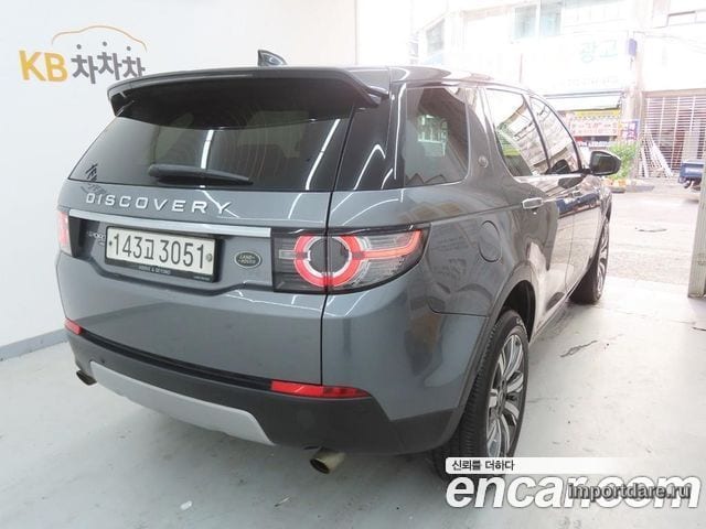LAND ROVER DISCOVERY SPORT 2017 — 122 000 км, Корея — под ключ — фото 2