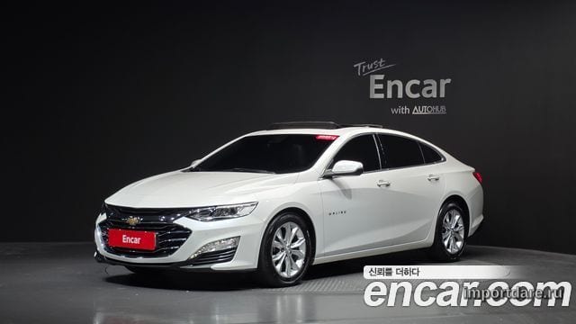 CHEVROLET MALIBU 2019 — 143 158 км, белый, Корея — под ключ — фото 1