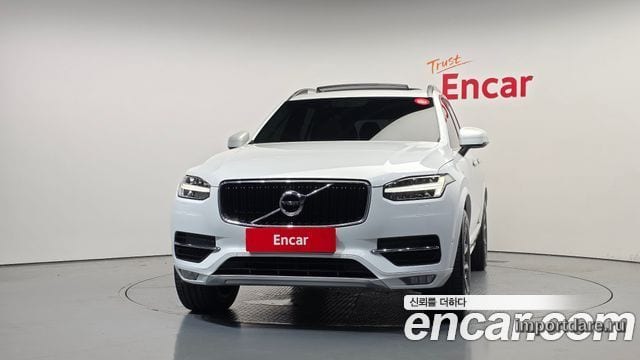 VOLVO XC90 2019 — 201 798 км, белый, Корея — под ключ — фото 3