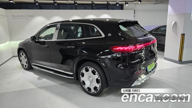 Mercedes-Benz Eqs SUV интерьер
