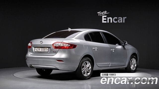 RENAULT KOREA SM3 NEO 2017 — 120 246 км, серебристый, Корея — под ключ — фото 2