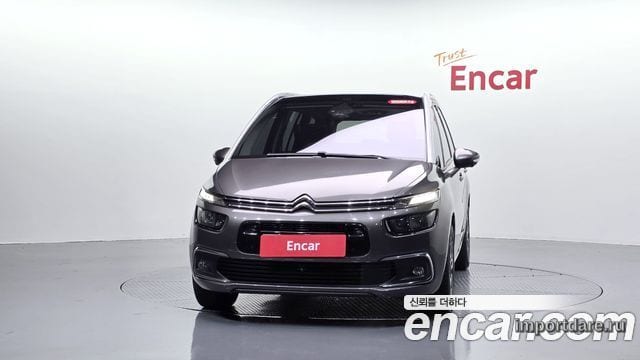 CITROEN GRAND C4 PICASSO 2018 — 129 671 км, серый, Корея — под ключ — фото 3