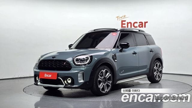 MINI COOPER S COUNTRYMAN 2022 — 62 921 км, серебристый, Корея — под ключ — фото 1