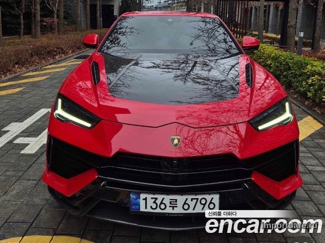 LAMBORGHINI URUS 2023 — 26 000 км, красный, Корея — под ключ — фото 3
