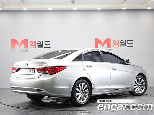 HYUNDAI SONATA THE BRILLIANT 2014 — 124 462 км, серый, Корея — под ключ — фото 3