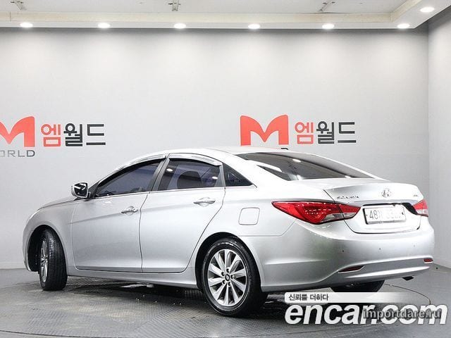 HYUNDAI SONATA THE BRILLIANT 2014 — 124 462 км, серый, Корея — под ключ — фото 4