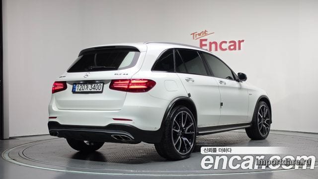 MERCEDES-BENZ GLC-CLASS X253 2018 — 110 095 км, белый, Корея — под ключ — фото 2