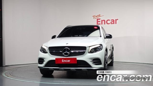 MERCEDES-BENZ GLC-CLASS X253 2018 — 110 095 км, белый, Корея — под ключ — фото 3