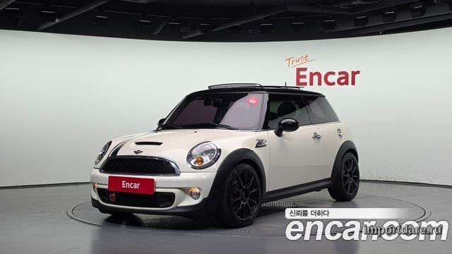 MINI COOPER S 2012 — 188 645 км, белый-перламутр, Корея — под ключ — фото 1