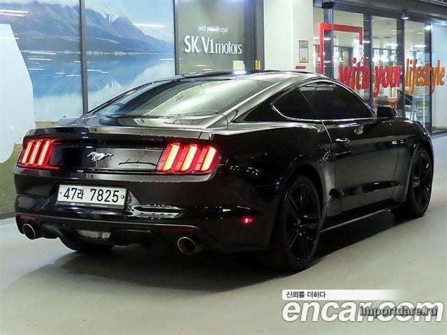 FORD MUSTANG 2015 — 143 164 км, чёрный, Корея — под ключ — фото 2