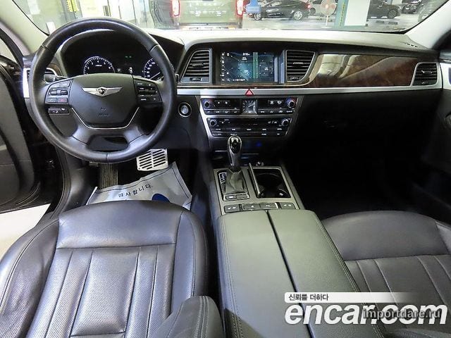 HYUNDAI GENESIS DH 2015 — 179 066 км, чёрный, Корея — под ключ — фото 10