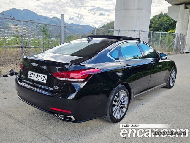 HYUNDAI GENESIS DH 2015 — 208 330 км, чёрный, Корея — под ключ — фото 5