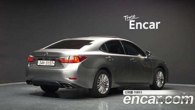LEXUS ES350 2016 — 202 189 км, серый, Корея — под ключ — фото 2