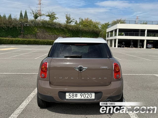 MINI COOPER D COUNTRYMAN 2014 — 122 246 км, коричневый, Корея — под ключ — фото 9