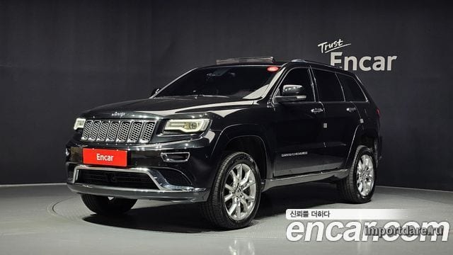 JEEP GRAND CHEROKEE 2014 — 174 004 км, чёрный, Корея — под ключ — фото 1
