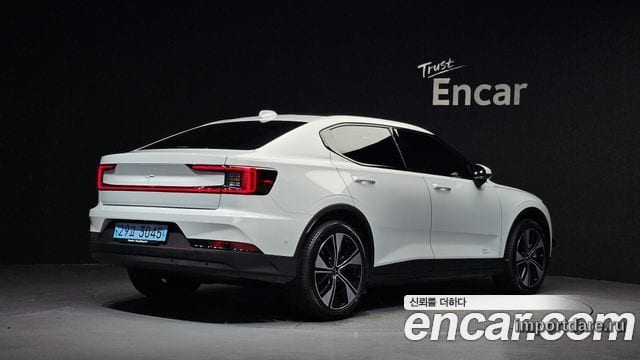 POLESTAR POLESTAR 2 2023 — 29 366 км, светло-серебристый, Корея — под ключ — фото 2
