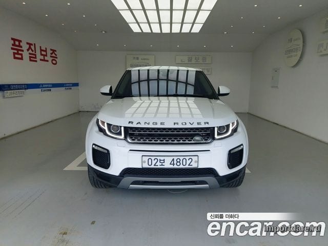 LAND ROVER RANGE ROVER EVOQUE 2018 — 84 970 км, Корея — под ключ — фото 1