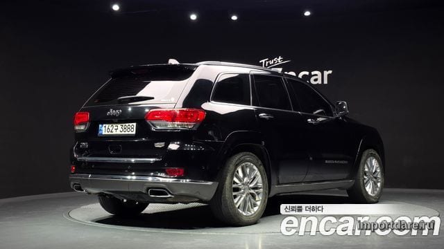 JEEP GRAND CHEROKEE 2018 — 159 283 км, чёрный, Корея — под ключ — фото 2