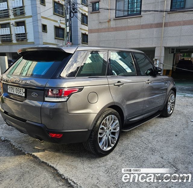 LAND ROVER RANGE ROVER SPORT 2016 — 140 000 км, Корея — под ключ — фото 2