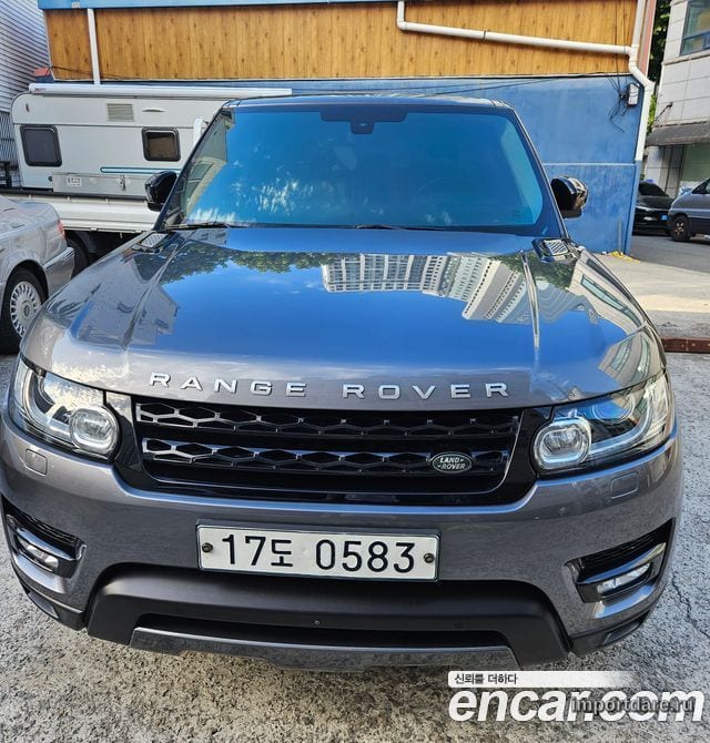 LAND ROVER RANGE ROVER SPORT 2016 — 140 000 км, Корея — под ключ — фото 3