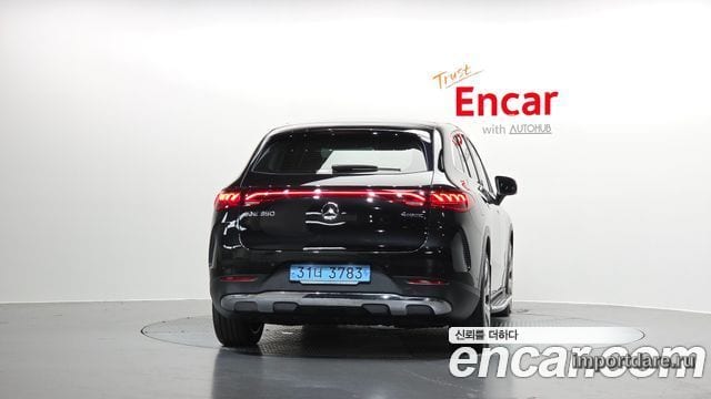 MERCEDES-BENZ EQE SUV X294 2023 — 110 762 км, чёрный, Корея — под ключ — фото 4
