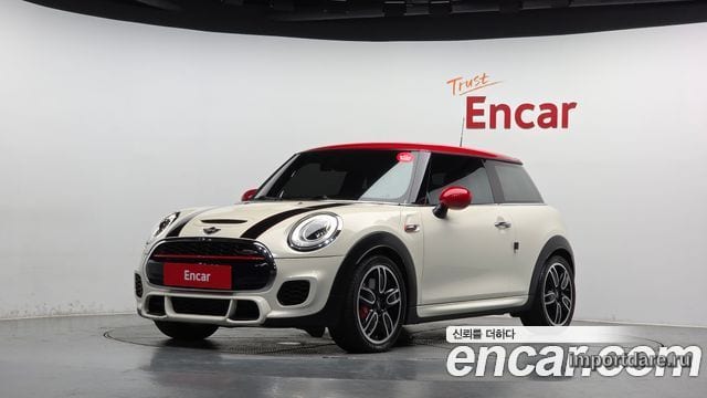 MINI COOPER S 2018 — 100 645 км, белый-перламутр, Корея — под ключ — фото 1