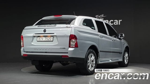 KGM KORANDO SPORTS 2016 — 140 775 км, серебристый, Корея — под ключ — фото 2