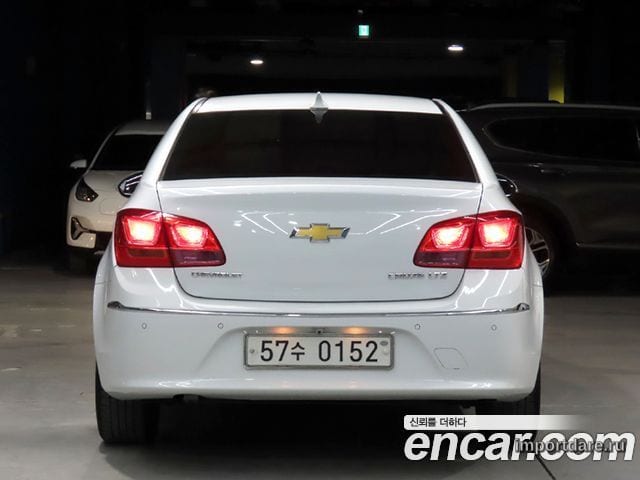 CHEVROLET AMAZING NEW CRUZE 2016 — 35 200 км, белый, Корея — под ключ — фото 3