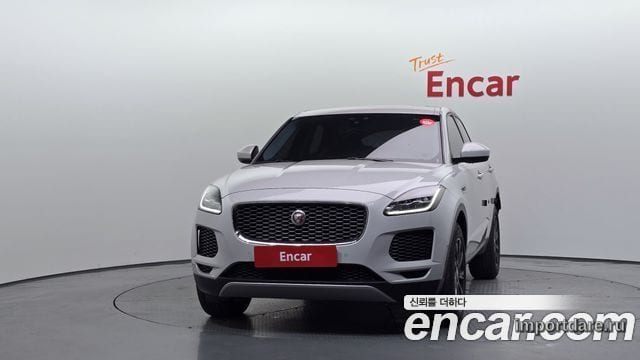 JAGUAR E-PACE 2018 — 147 402 км, серебристо-серый, Корея — под ключ — фото 3