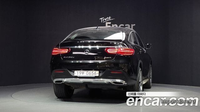 MERCEDES-BENZ GLE-CLASS W166 2018 — 123 215 км, чёрный, Корея — под ключ — фото 4