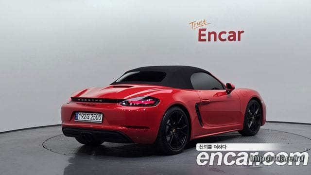 PORSCHE 718 BOXSTER 2022 — 6 593 км, Корея — под ключ — фото 2