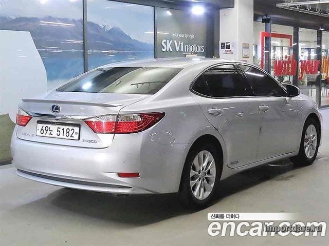 LEXUS ES300H 2014 — 236 338 км, серебристый, Корея — под ключ — фото 3