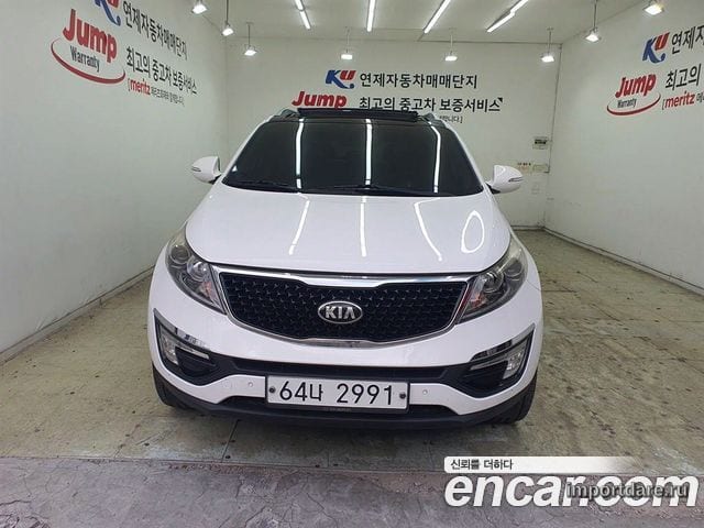 KIA SPORTAGE R 2015 — 170 921 км, белый, Корея — под ключ — фото 2