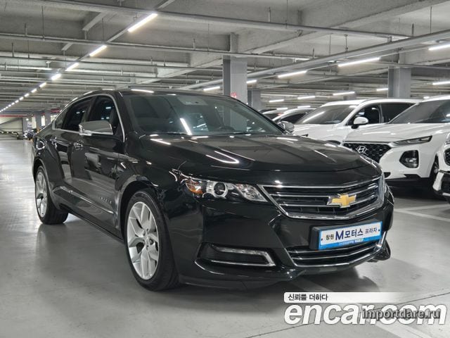 CHEVROLET IMPALA 2017 — 148 344 км, чёрный, Корея — под ключ — фото 3