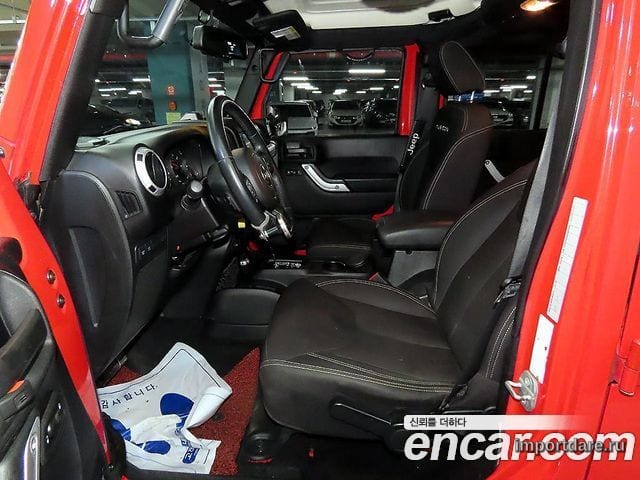 JEEP WRANGLER 2015 — 167 627 км, красный, Корея — под ключ — фото 6