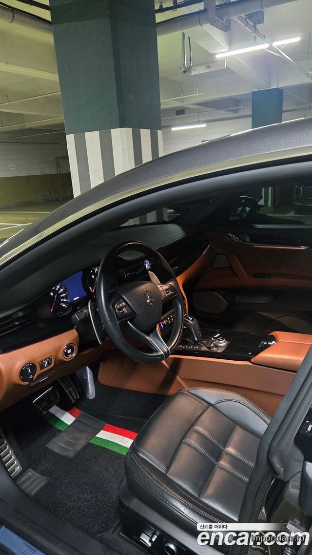 MASERATI QUATTROPORTE 2022 — 63 000 км, серебристо-серый, Корея — под ключ — фото 5