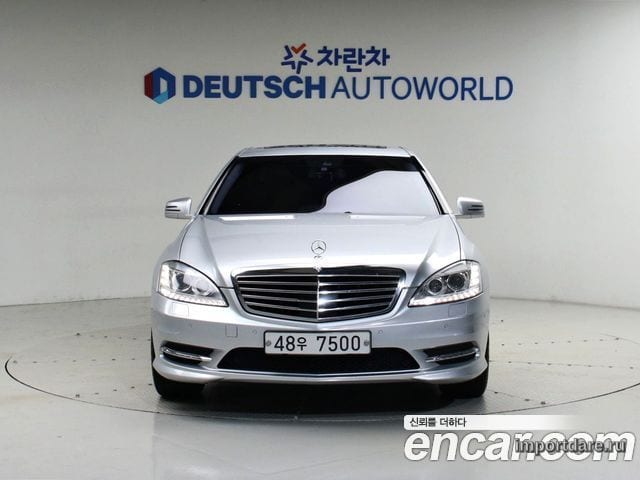 MERCEDES-BENZ S-CLASS W221 2013 — 167 098 км, серебристый, Корея — под ключ — фото 3
