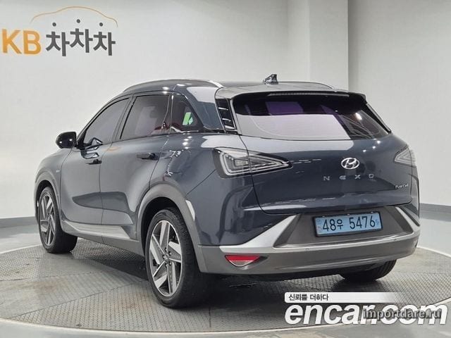 HYUNDAI NEXO 2019 — 75 813 км, синий, Корея — под ключ — фото 2
