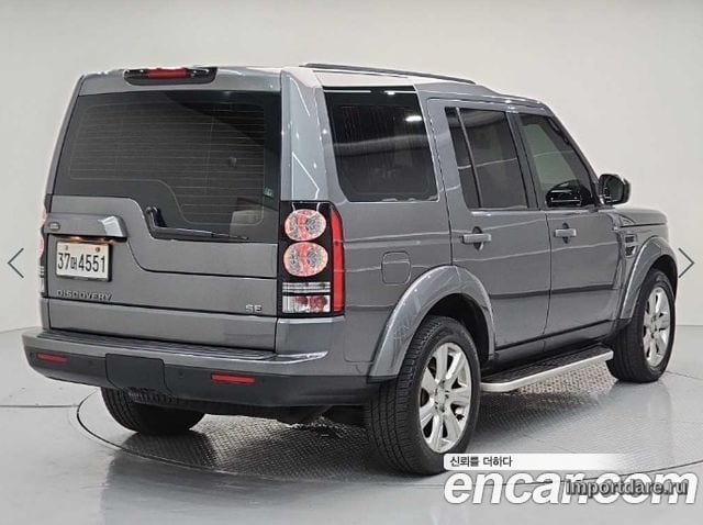 LAND ROVER DISCOVERY 4 2014 — 194 211 км, серебристо-серый, Корея — под ключ — фото 4
