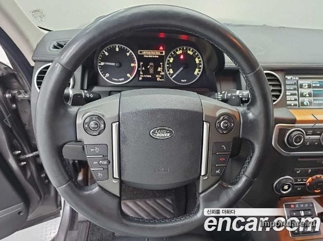 LAND ROVER DISCOVERY 4 2014 — 194 211 км, серебристо-серый, Корея — под ключ — фото 9